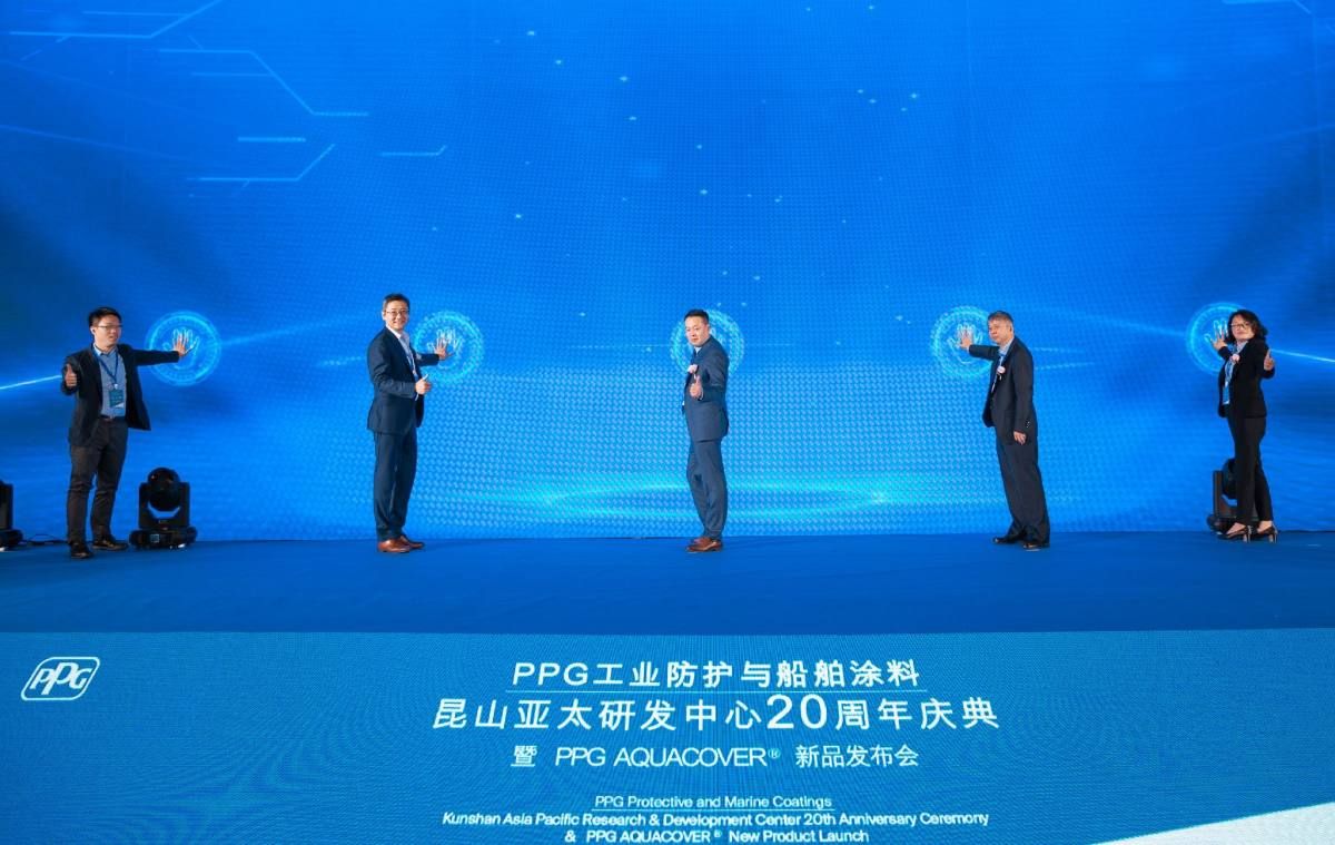PPG在中国发布应用于集装箱的PPG AQUACOVER水性涂料系列