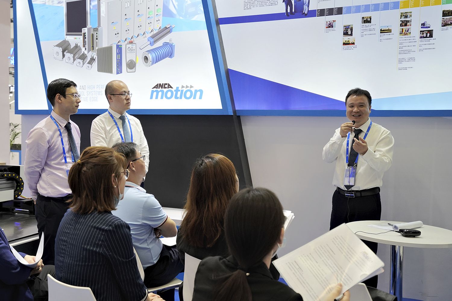 ANCA Motion携多款新品精彩亮相ITES深圳工业展