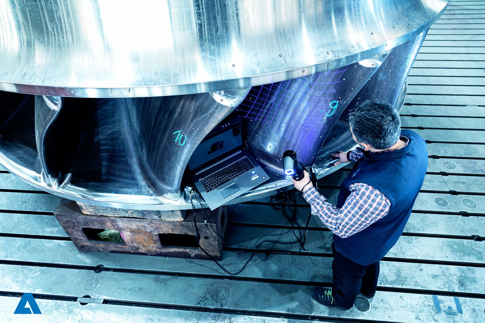 通过使用 Creaform 便携式计量解决方案，ANDRITZ HYDRO 的测量能力提升到了一个全新的水平