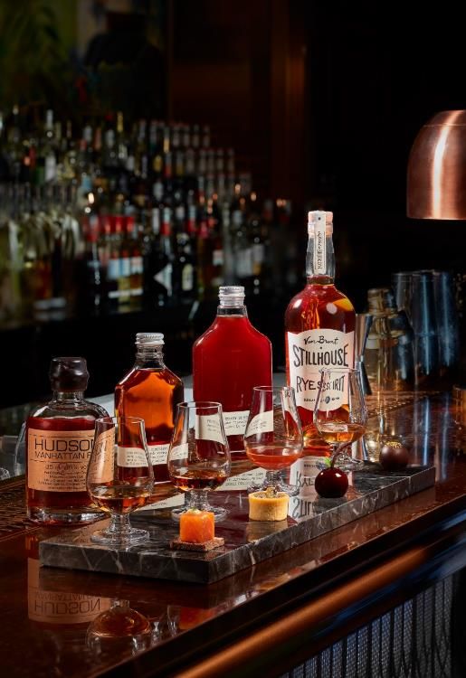 于澳门瑞吉酒吧细味珍贵典藏的纽约威士忌