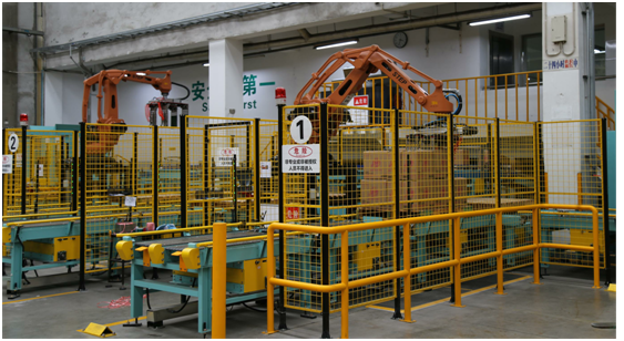 案例 | 日系日用品巨头新时达码垛机器人产线投入运行