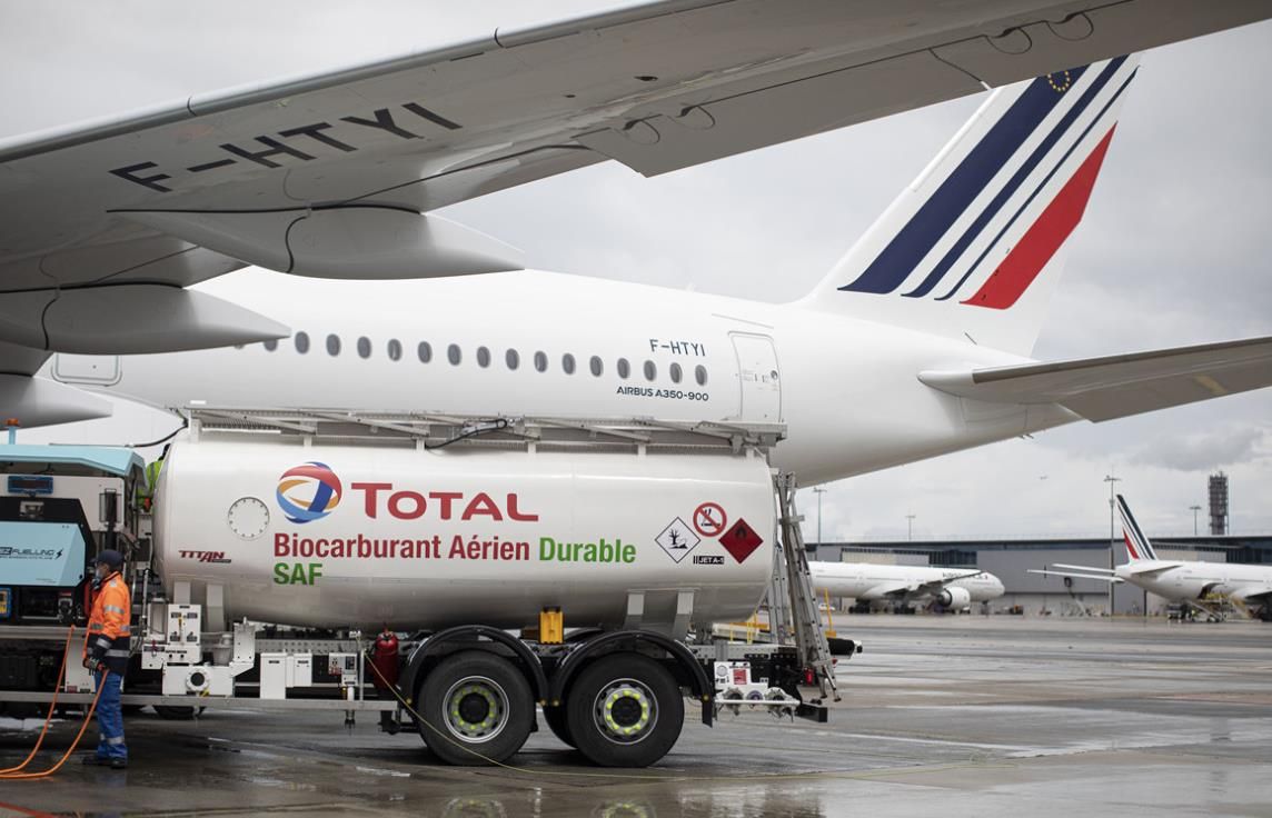 法航荷航集团执飞首个采用法产可持续航空燃料的洲际航班
