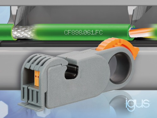 减少46%的电缆装配时间,igus FastConnect确保快速装配接头
