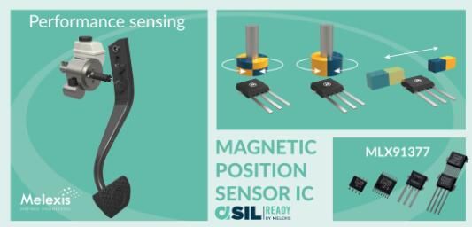 Melexis 宣布推出最新款 Triaxis® 位置传感器芯片及全新无 PCB 封装选项