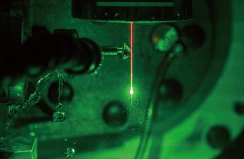 水射流导向激光工艺,加工多晶金刚石更高效
