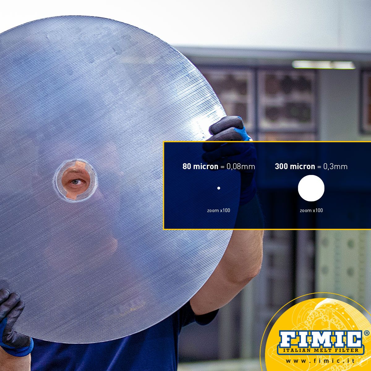 雷射网面过滤再精进！FIMIC提供80微米（180目）细过滤雷射网面