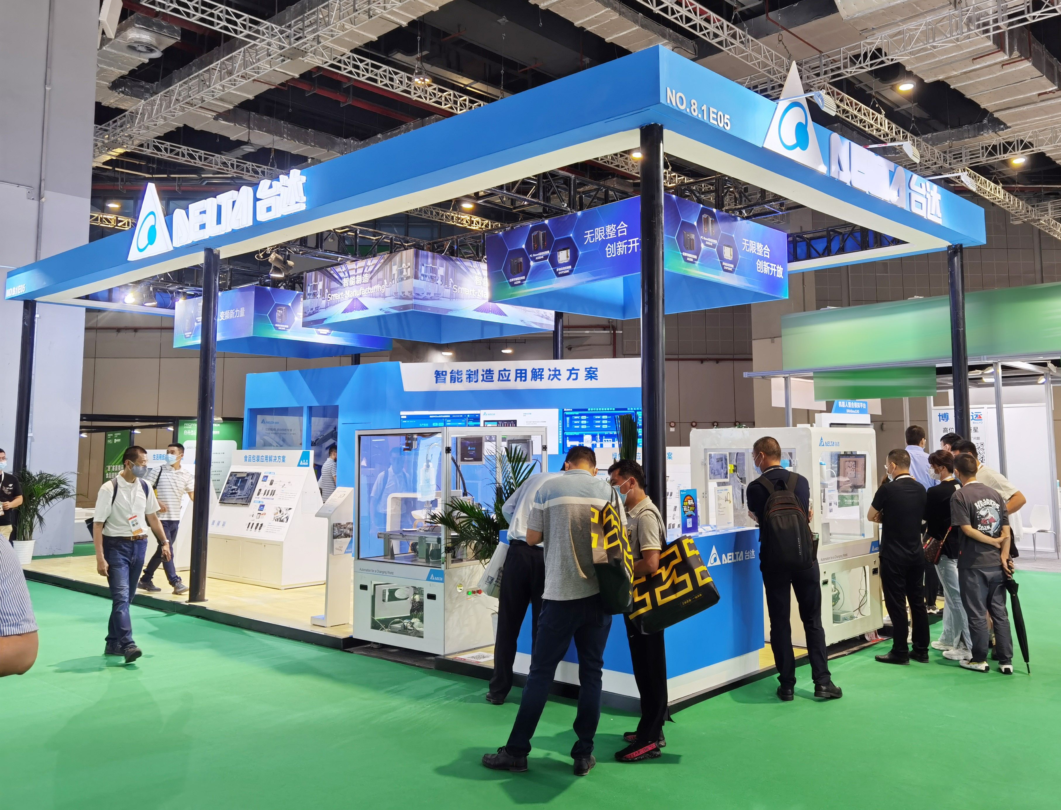 驱动包装行业智造升级 台达出席2021上海国际加工包装展