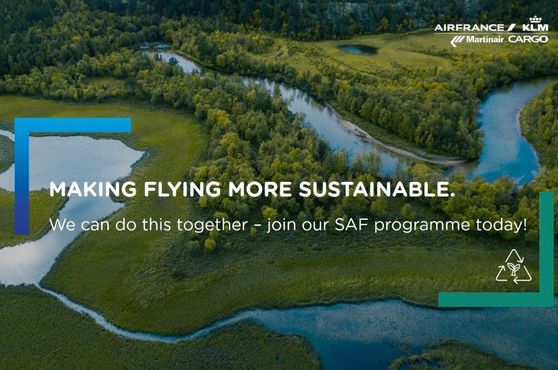法航荷航马丁航空货运喜迎五位中国合作伙伴  加入可持续航空燃料（SAF）计划