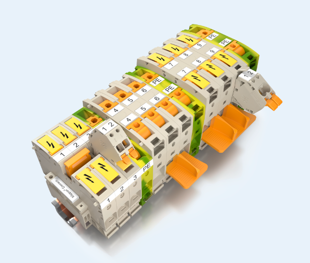 魏德米勒A系列大电流接线端子