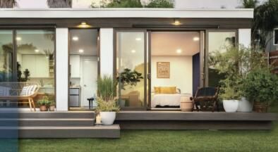 由复合材料制成的 3D打印预制房屋