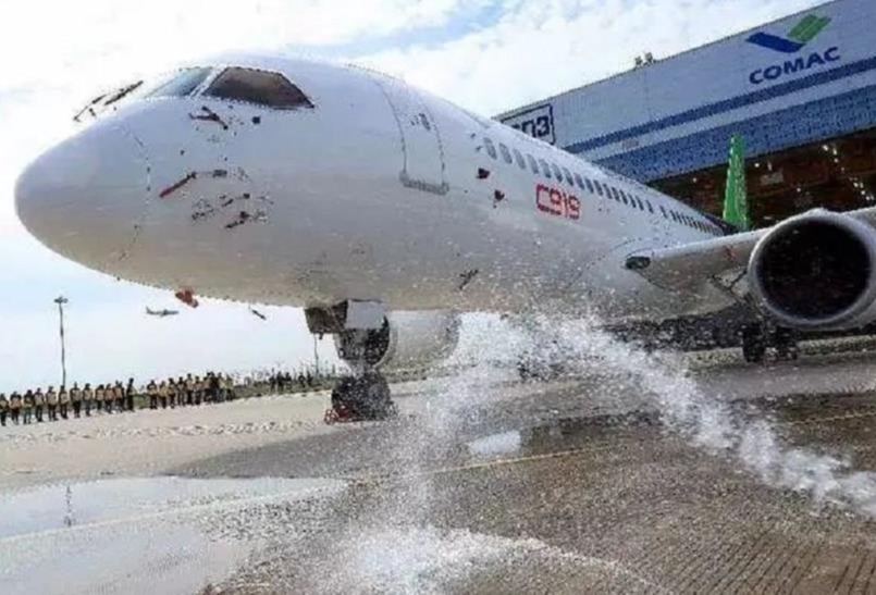 采用先进材料的C919大型客机获颁型号合格证