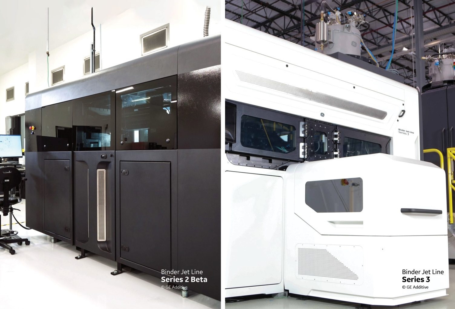 GE Additive发布Series 3系列粘合剂喷射设备