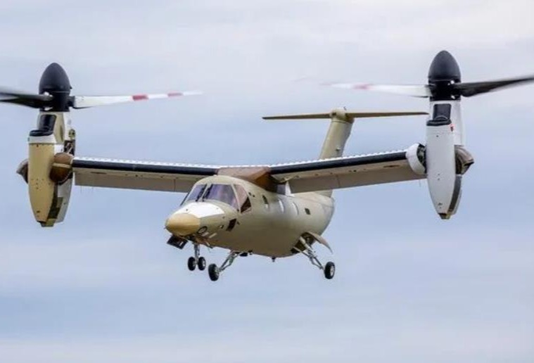 首架 AW609 倾转旋翼机起飞