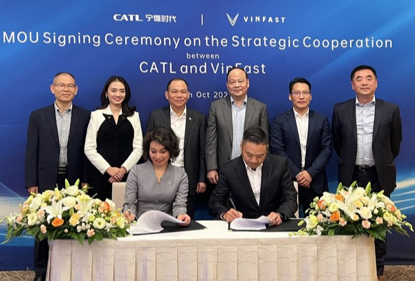 宁德时代与VinFast达成全球战略合作共同推动全球电动化转型