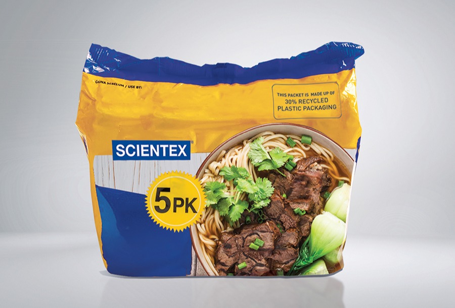 SABIC携手SCIENTEX集团开发以消费后回收海洋塑料为原料的聚丙烯食品软包装