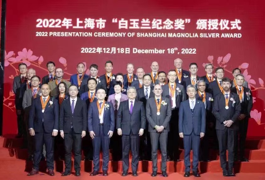 奥升德全球高级副总裁兼亚太区董事总经理吴贤亮博士荣获2022年度“白玉兰纪念奖”