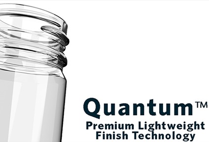 专注于PET瓶螺纹减重，安姆科推出革命性Quantum™ 技术