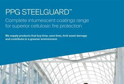 PPG针对建筑市场推出PPG STEELGUARD 951防火涂料
