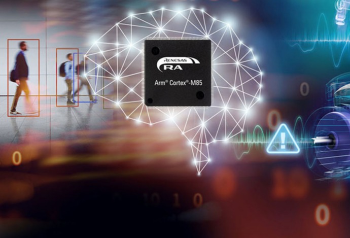 瑞萨电子将在Embedded World展示 基于Arm® Cortex®-M85处理器Helium技术的首款AI方案