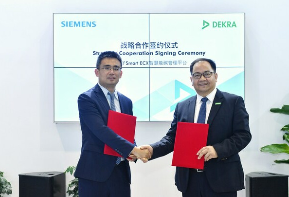 DEKRA德凯与西门子签署合作伙伴协议，共推低碳可持续发展