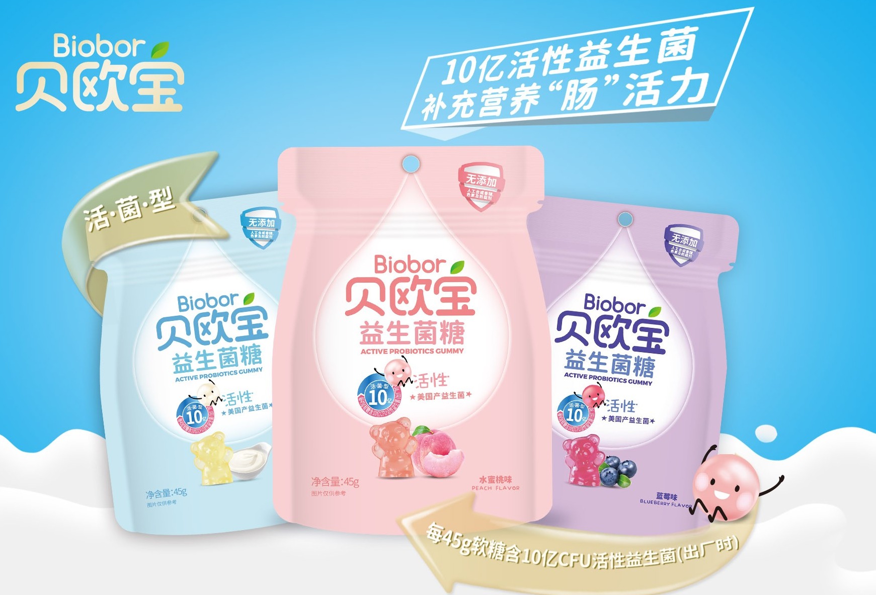 Biobor贝欧宝与KERRY凯爱瑞达成BC30益生菌软糖独家战略合作