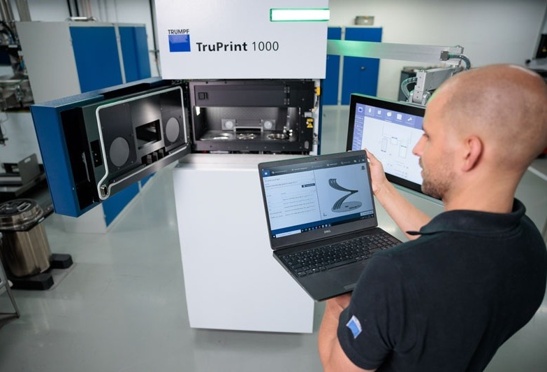 通快在EMO 2023上亮相升级版3D打印软件TruTops Print