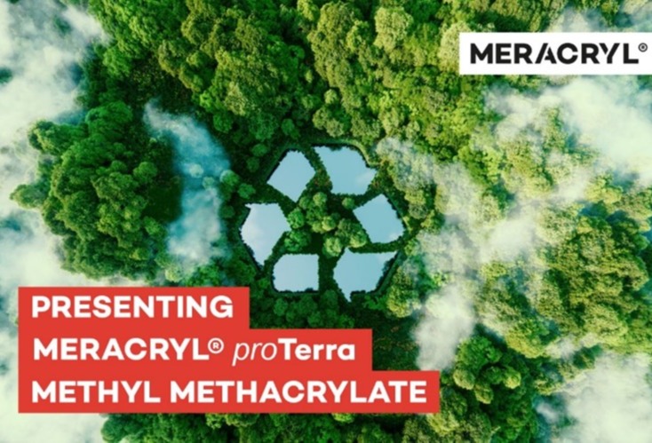 罗姆推出MERACRYL® proTerra MMA，含30%可持续成分，产品碳足迹减少25%