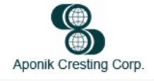 Aponik Cresting Corp.
