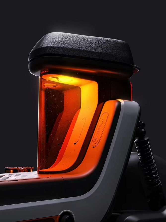 No spraying PC: Transparent high-color fluorescence effect
