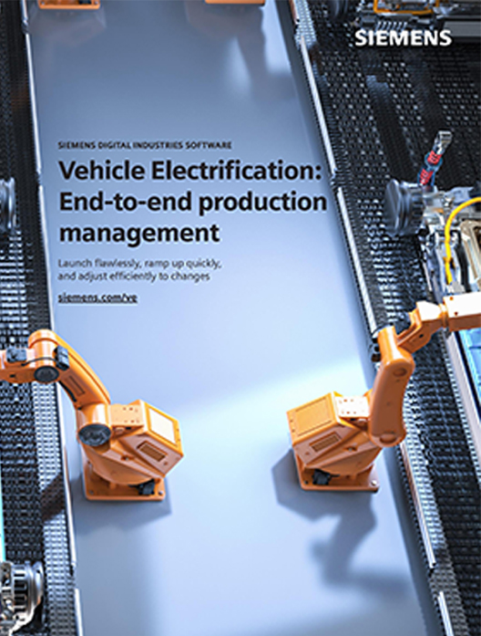 Vehicle Electrification: End-to-end production management