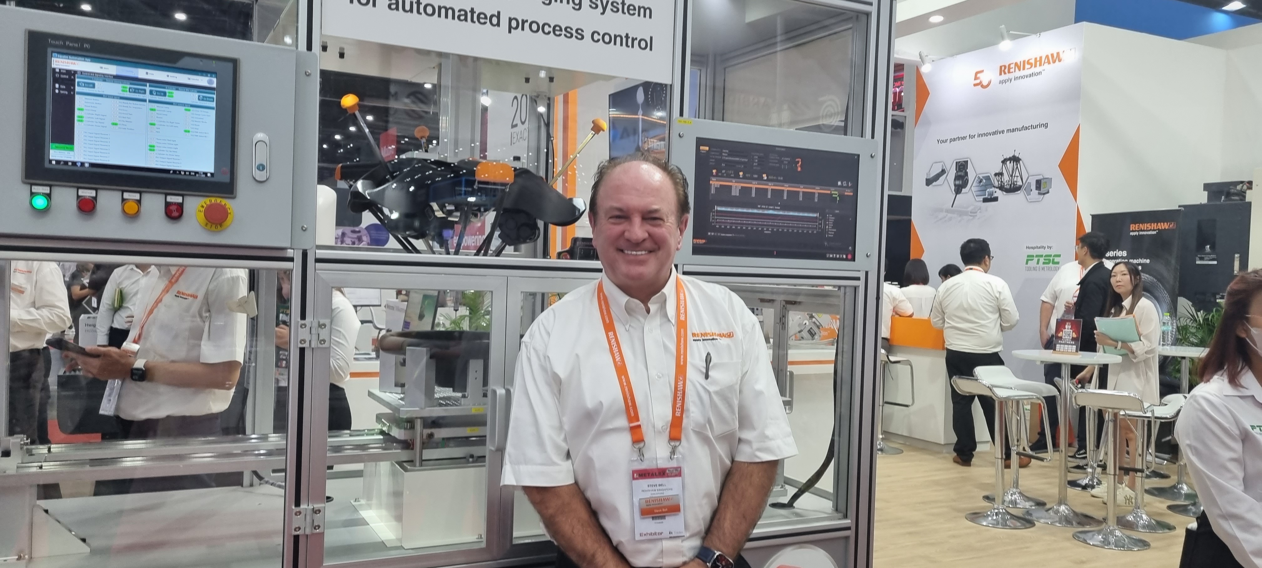 Renishaw showcases its Equator 300 gauging systems at Metalex 2023