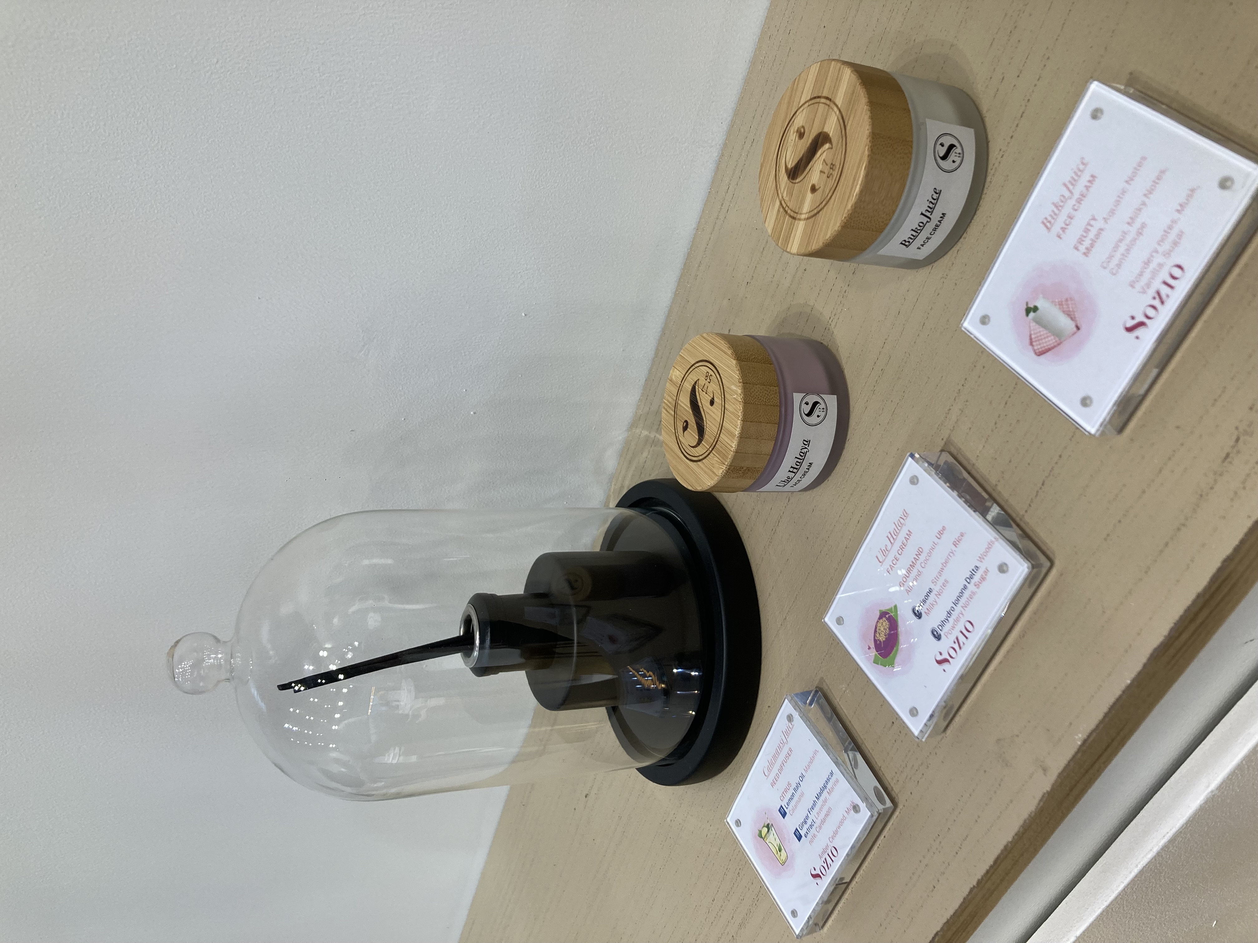 Sozio creates scents for the Asian markets