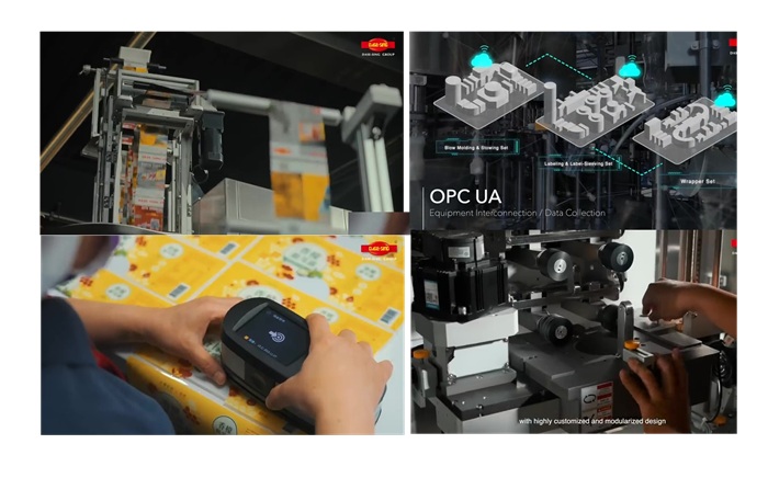 Total labeling solution from shrink sleeve expert DASE-SING
