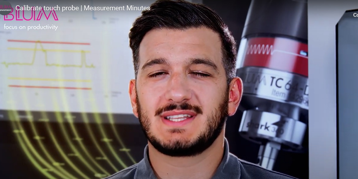 Calibrate BLUM touch probe