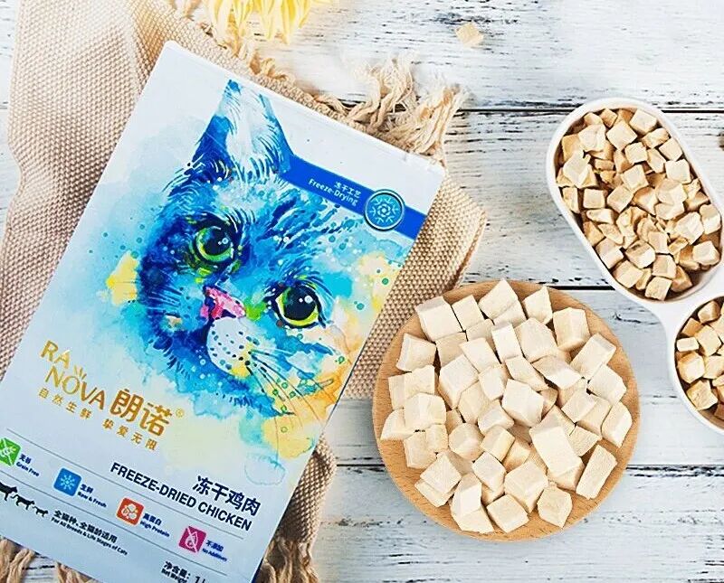朗诺冻干猫咪零食牛肉鸡胸肉成猫猫粮宠物零食营养冻干1000g_虎窝淘