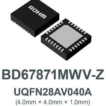ROHM推出兼具低FET发热量和低EMI特性的三相无刷电机驱动器IC