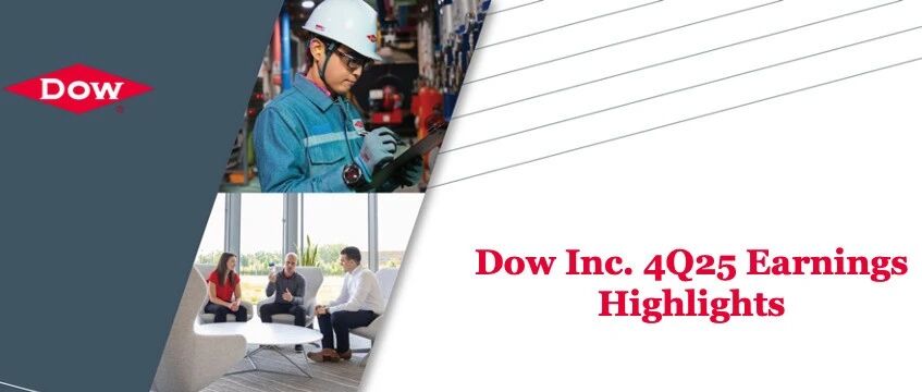 陶氏公司发布2025年第四季度财务报告